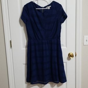 Navy blue dress